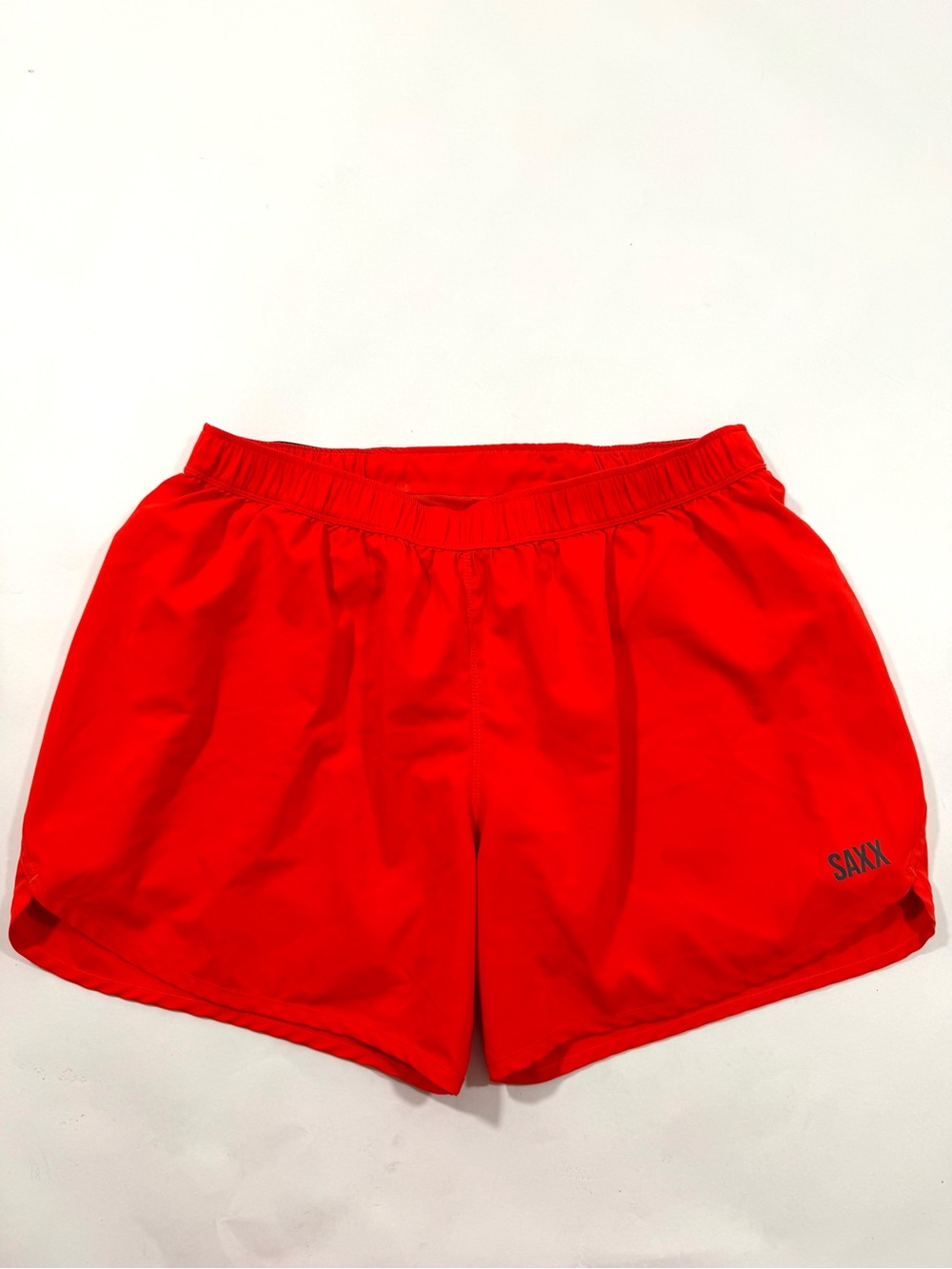 Saxx Hightail 2N1 Run Shorts 5 Inch Orange Ballpark Pouch